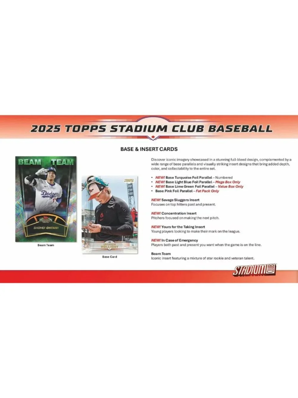 2025 Mega Baseball Trading Card Box | 2 Sepia Parallels | Collectible Sports